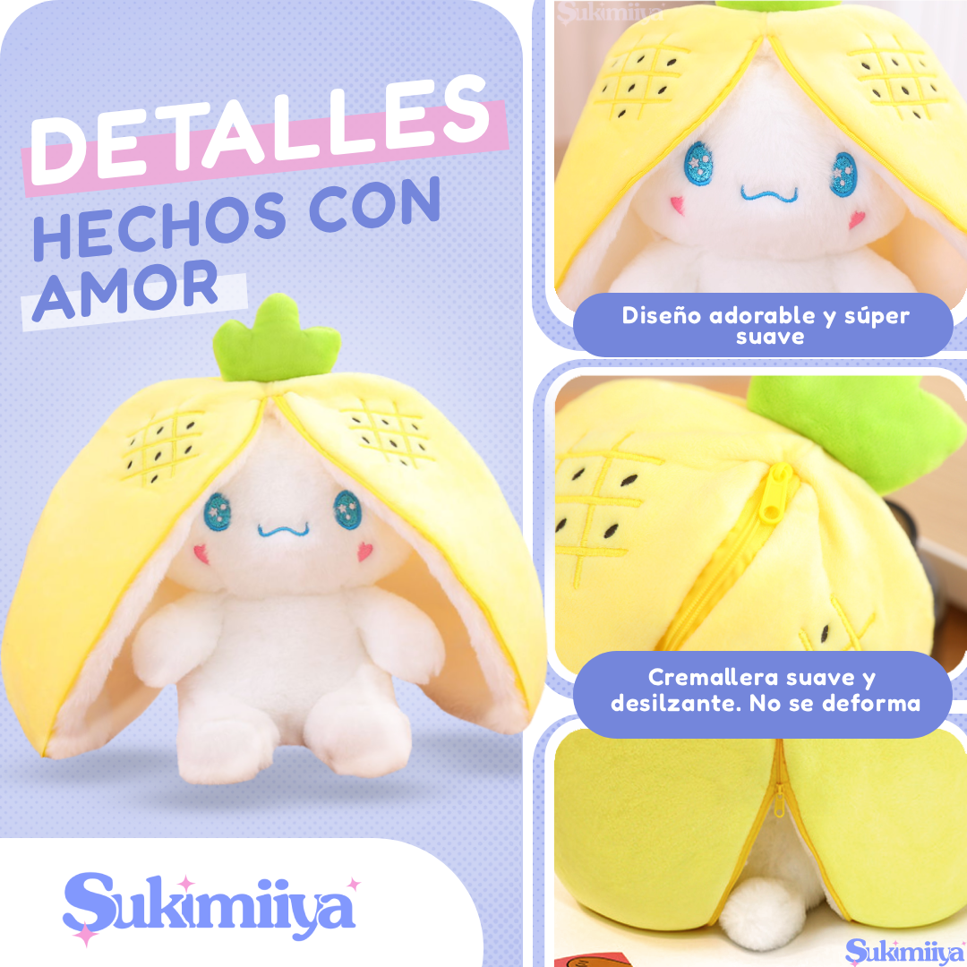 Peluche reversible relajante super suave