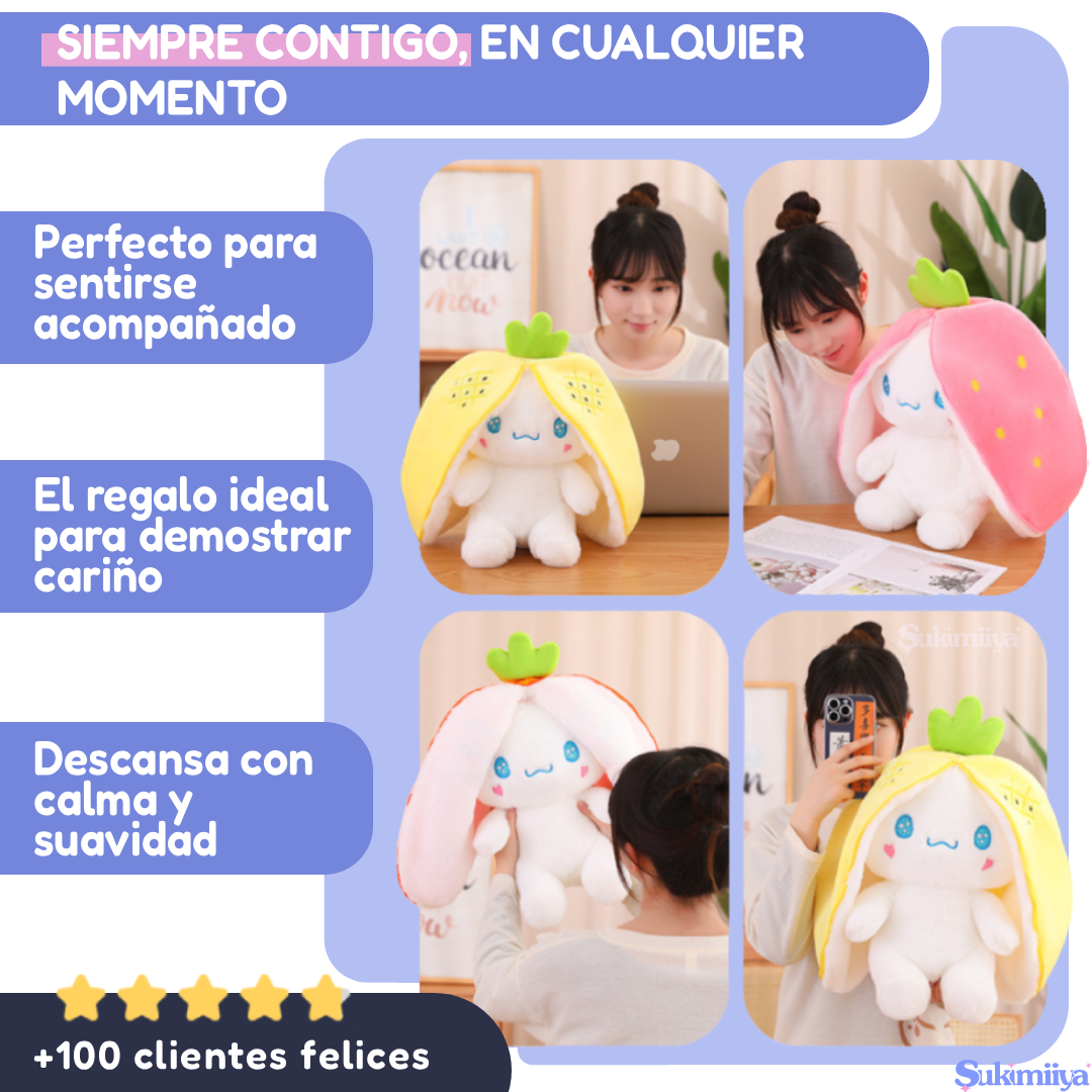 Peluche reversible relajante super suave